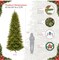 12ft Slim Fraser Fir Artificial Christmas Tree with Clear Lights